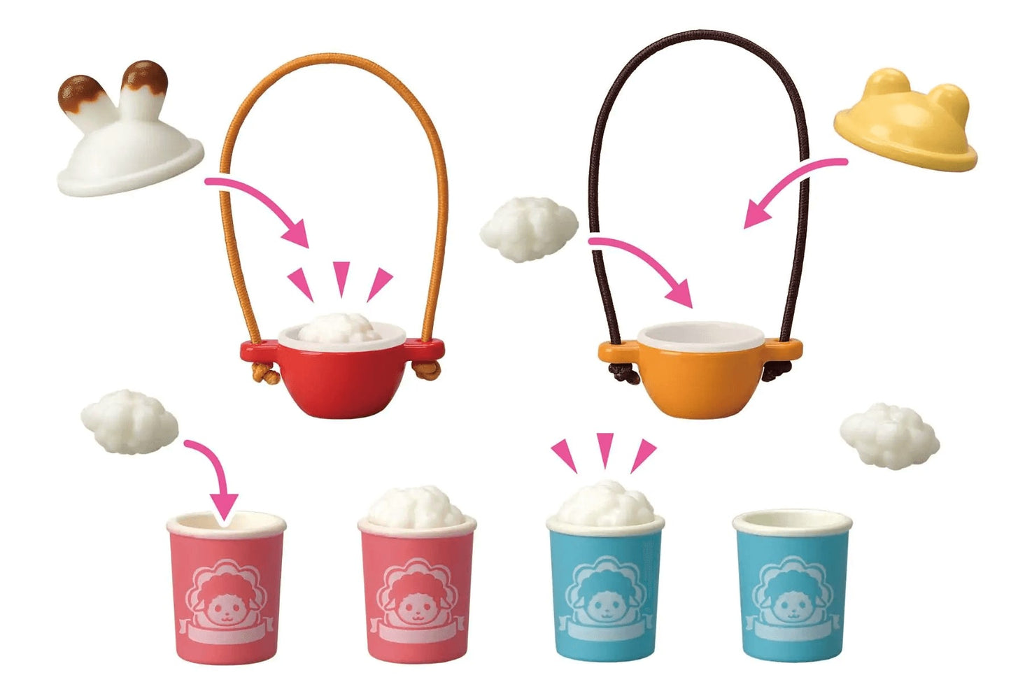 Sylvanian Families Popcorn Delivery Trike Toy Playset for Age 3 and Up