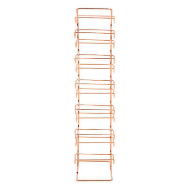 Wren 12 Tier Wine Rack With Copper Finish