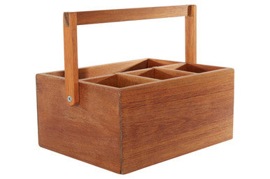 Socorro Acacia Cutlery Caddy