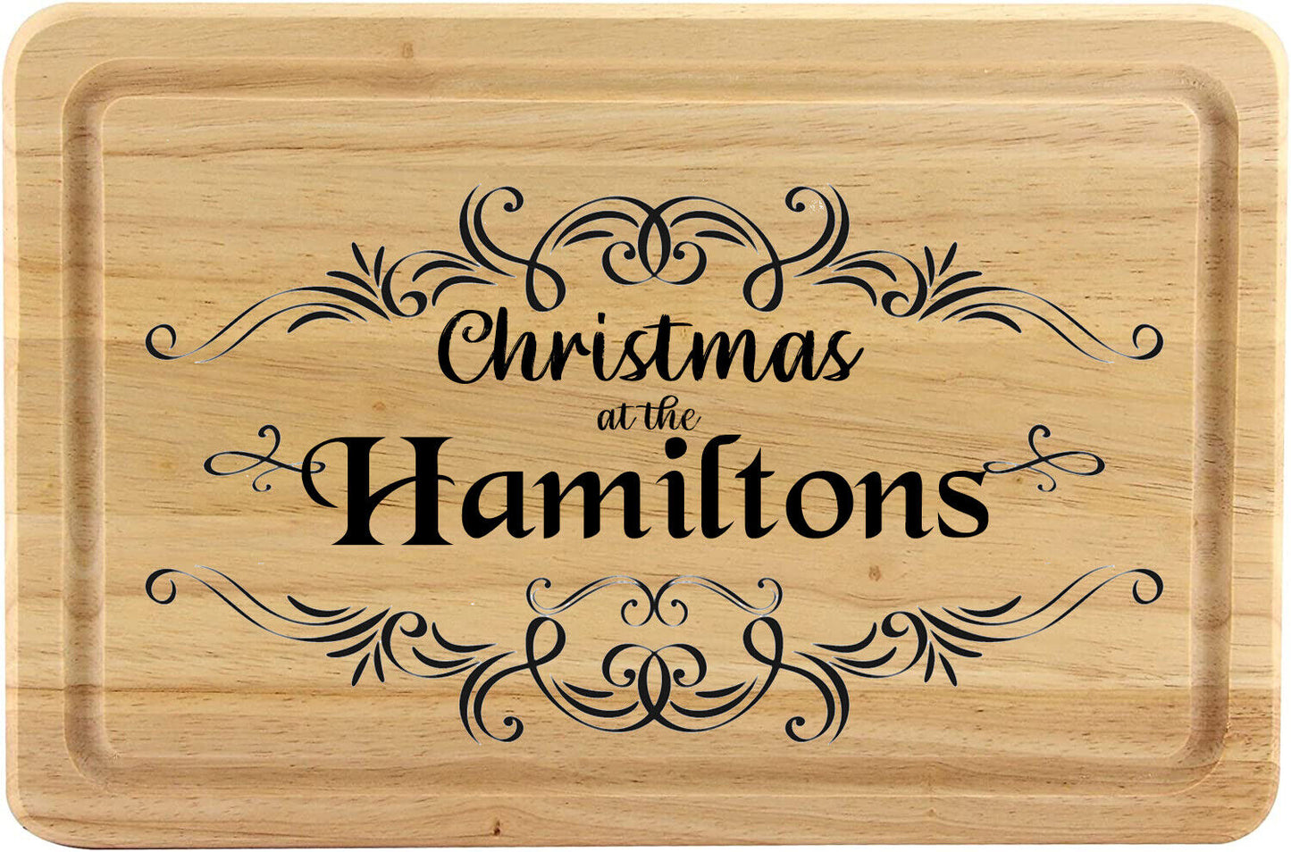 Personalised Rubberwood Chopping Board