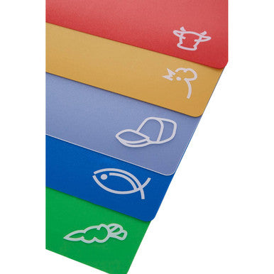 Set of 5 Flexible Chopping and Serving Boards