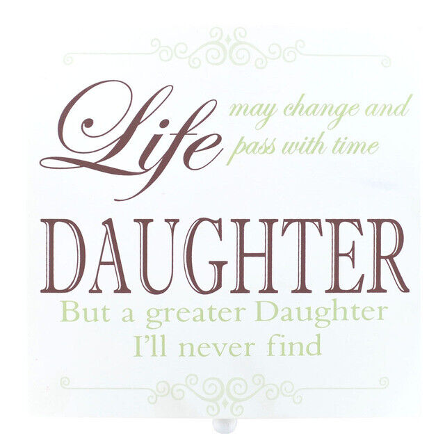 Wooden Memory Keepsake Storage Box ~ Daughter