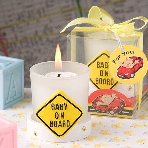 Baby on Board Votive Candle