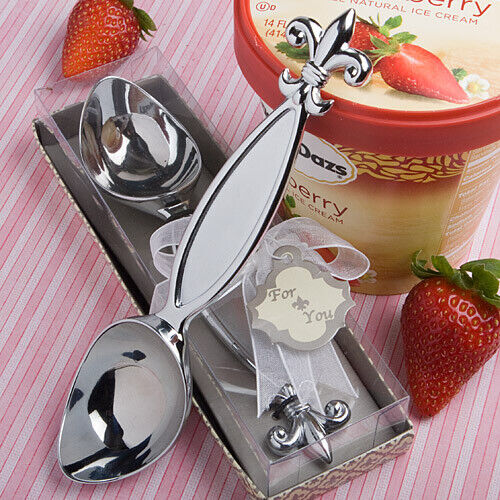 Fleur de Lis Design Ice Cream Scoop