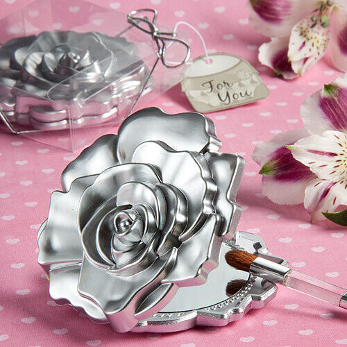 Realistic Rose Design Compact