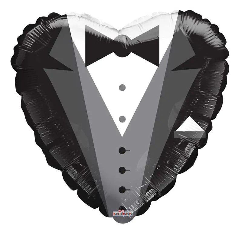 18'' Foil Wedding Balloons ~ Brides Dress / Groom Tuxedo