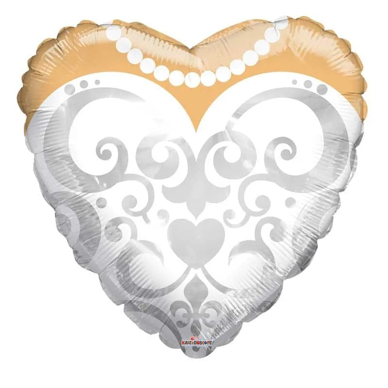 18'' Foil Wedding Balloons ~ Brides Dress / Groom Tuxedo