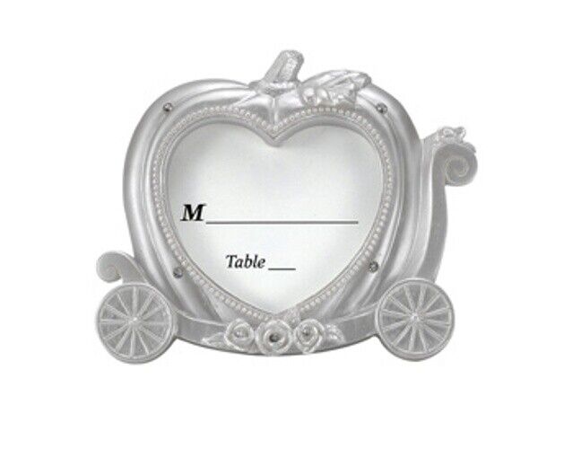 Resin Pumpkin Coach Placecard / Photo Frame