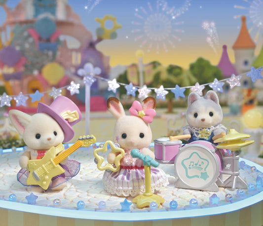 Sylvanian Families Baby Starry Concert Playset for Children Age 3 & Up