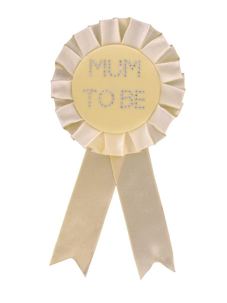 Mum to Be Rosette ~ Pink / Blue / Yellow