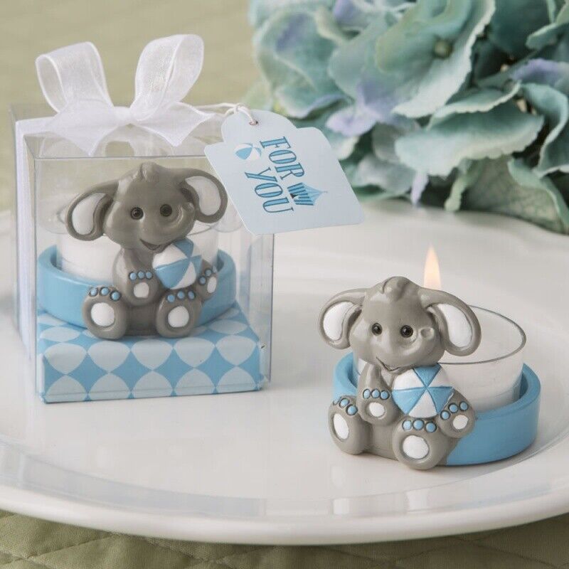 Cute Baby Elephant Design Tea Light Holder