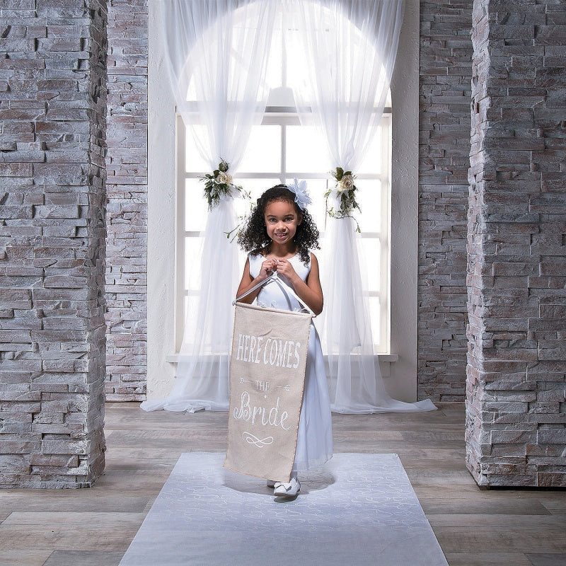 Here Comes the Bride Banner