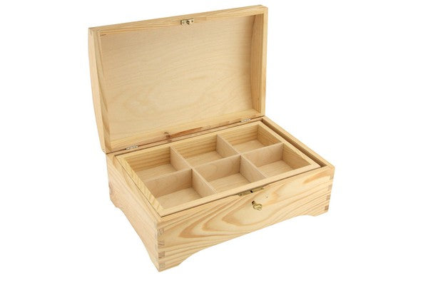 Wooden Jewellery Keepsake Memory Box