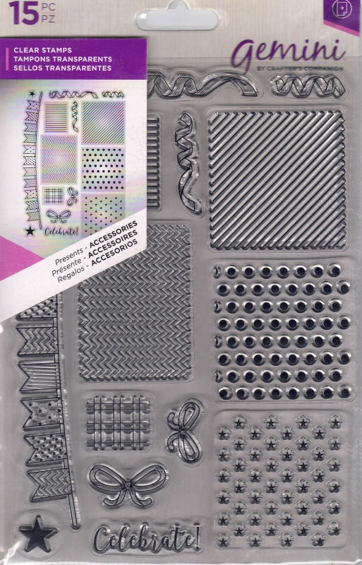Gemini Clear Stamps - Presents Accessories