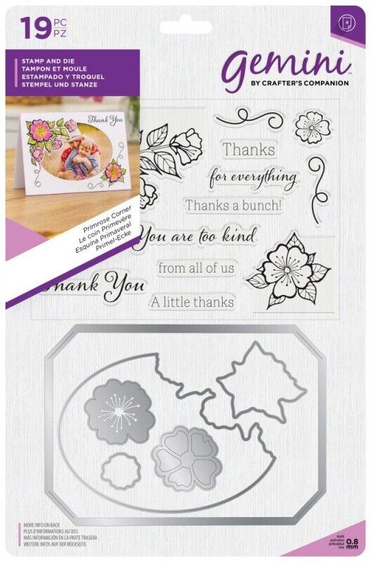 Gemini Photo Frame Stamp and Die ~ Primrose Corner