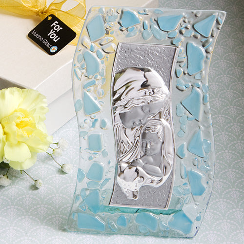 Murano Glass Collection Madonna & Child Plaque