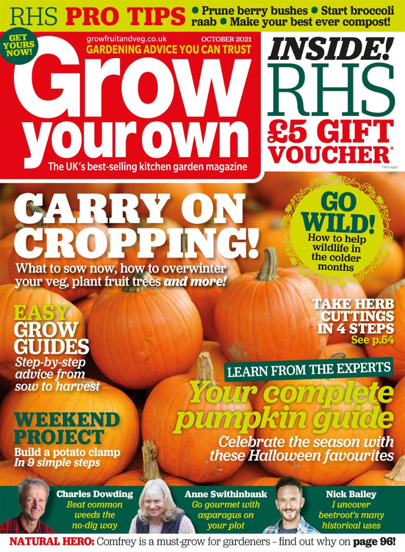 Grow Your Own Gardening Magazine - 2021 - Back Issues