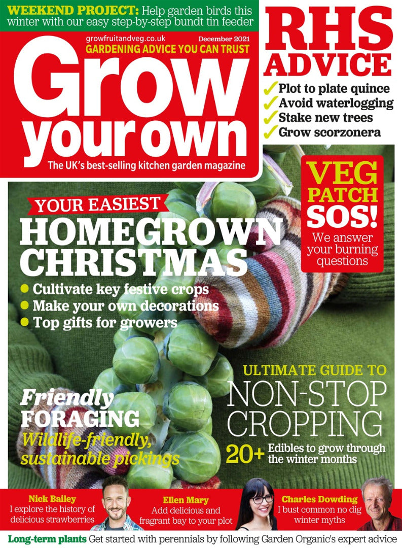 Grow Your Own Gardening Magazine - 2021 - Back Issues