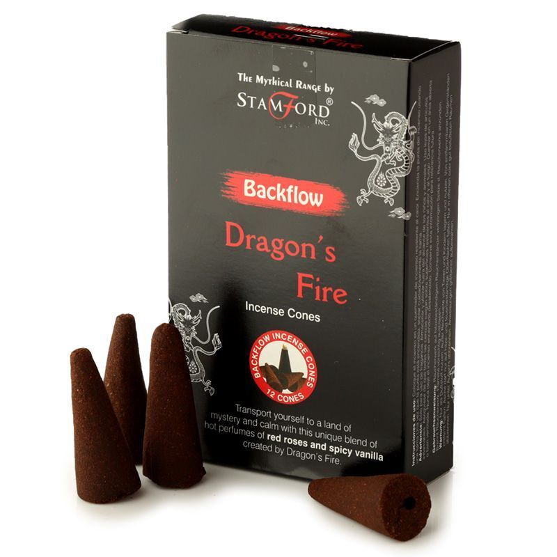 Stamford Backflow Incense Cones - Dragons Fire