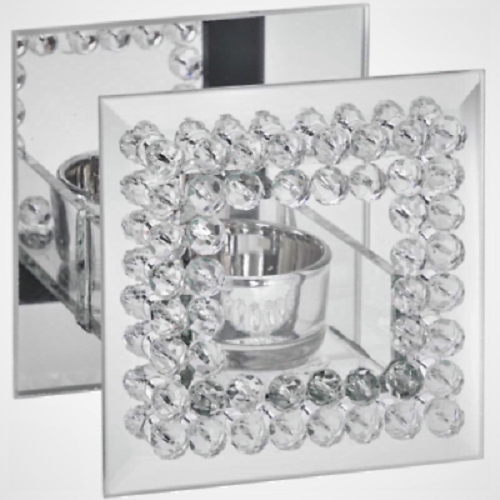 Leonardo Clear Crystal T-Light Holder
