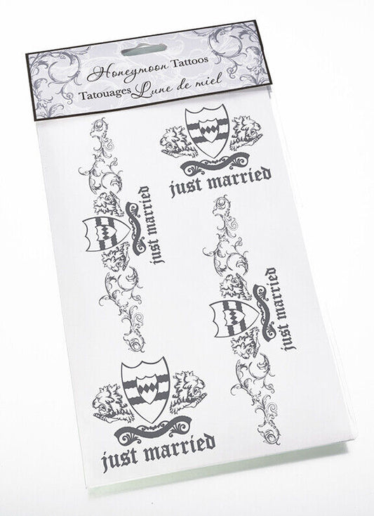 Groom Just Married Tattoo