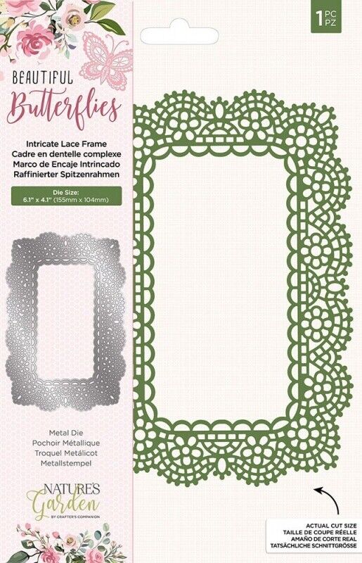 Natures Garden Metal Die - Intricate Lace Frame