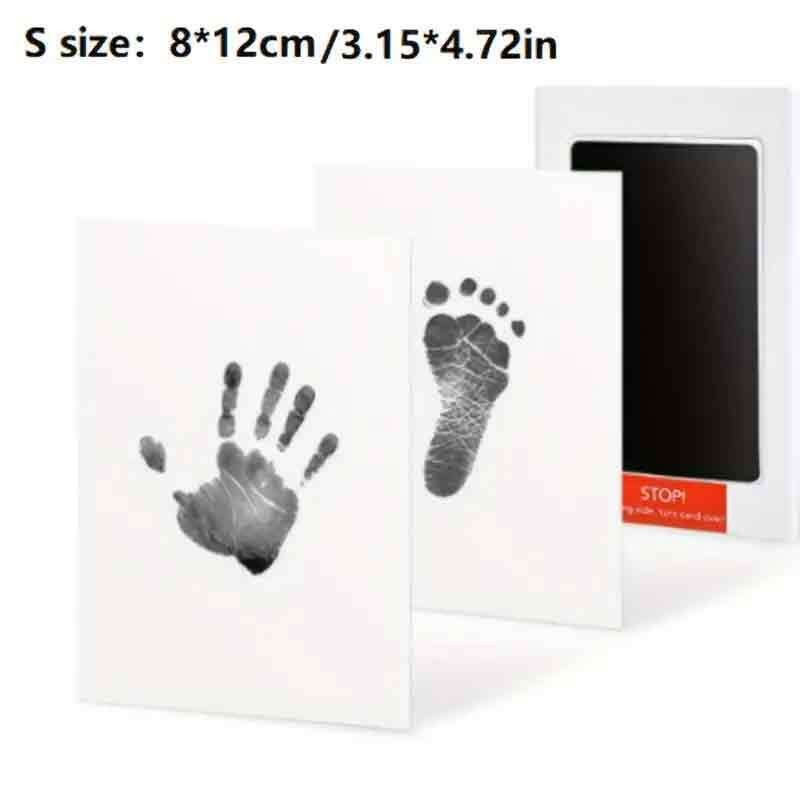 Cherished Footprint / Handprint Paw Print Kit - Safe & Mess-Free Ink Pad - Babies & Small Pets