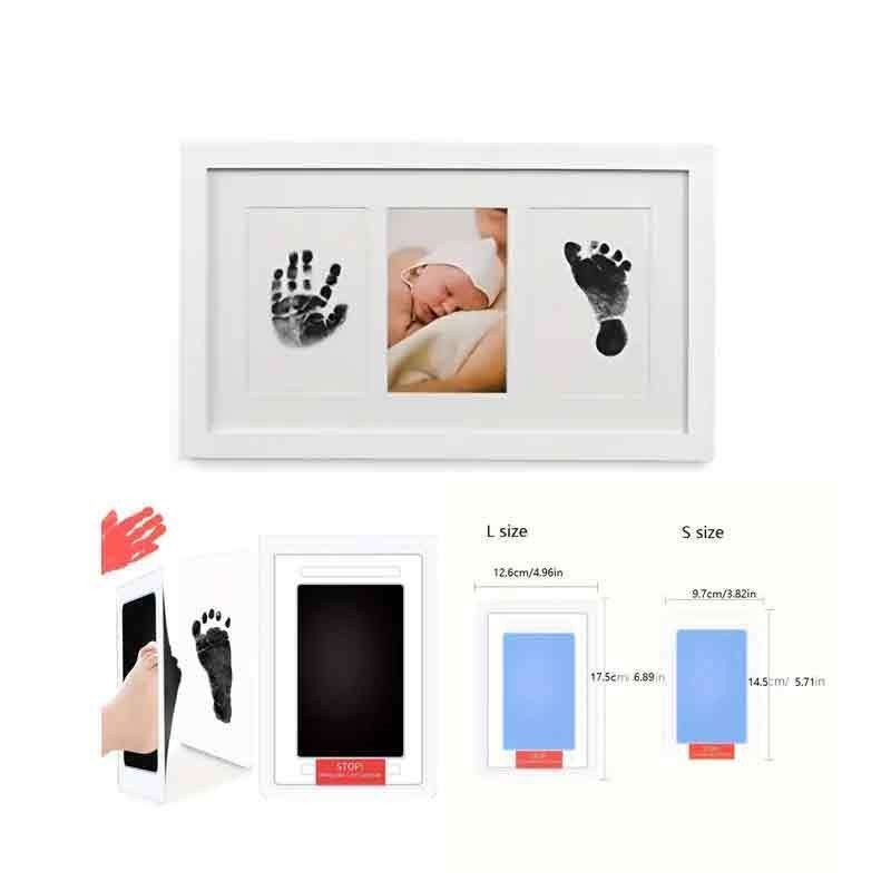 Cherished Footprint / Handprint Paw Print Kit - Safe & Mess-Free Ink Pad - Babies & Small Pets