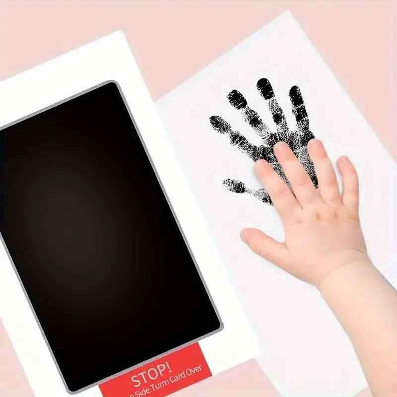 Cherished Footprint / Handprint Paw Print Kit - Safe & Mess-Free Ink Pad - Babies & Small Pets