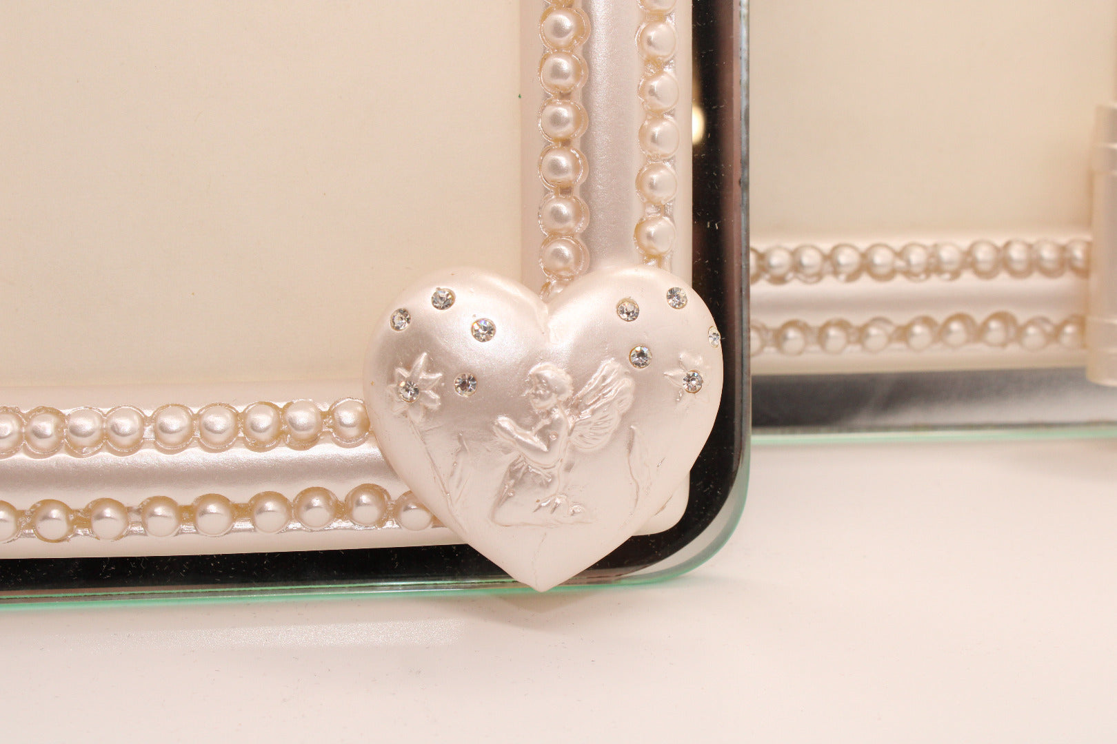 Italian Diamante Fairy Mirror / Photo Frame
