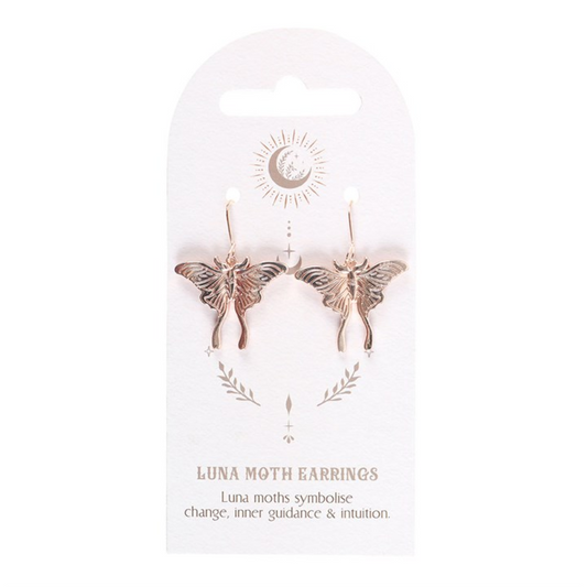 Luna Moth Earrings