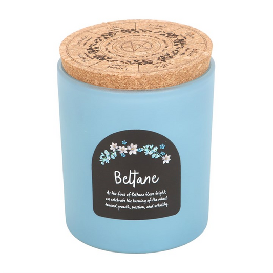 Beltane Orange Blossom Wheel of the Year Candle