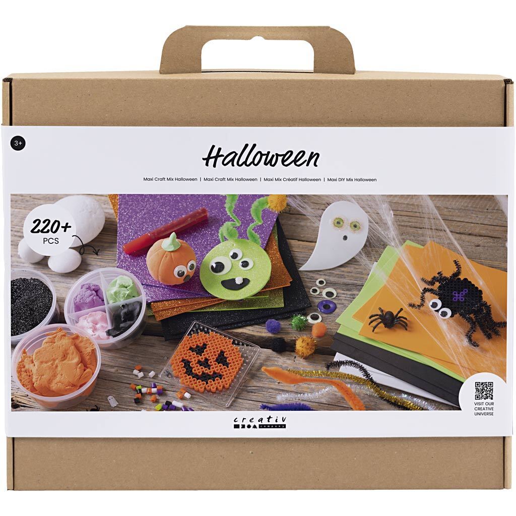 DIY Halloween Decorations Kit - Creative Mix - 220 Pieces