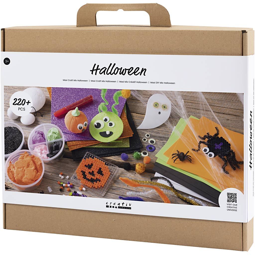 DIY Halloween Decorations Kit - Creative Mix - 220 Pieces