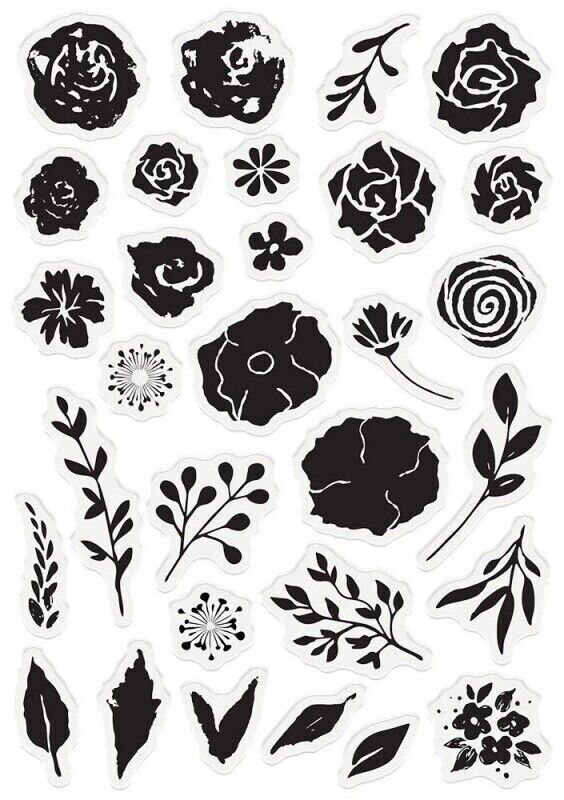Garden of Love - Acrylic Stamp - Floral Bouquet