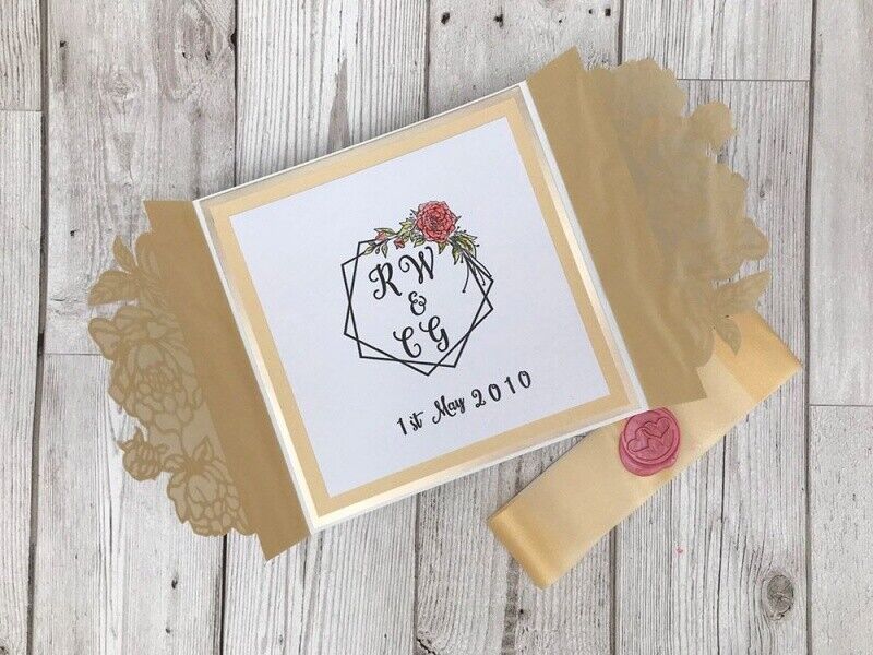Garden of Love - Acrylic Stamp - Monogram Frames