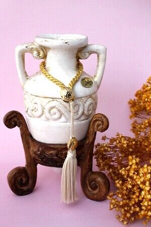 Ceramic Amphora Pot with Stand