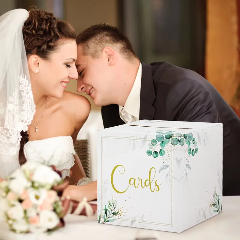 Elegant Paper Card Box for Weddings, Graduations, Birthdays & More