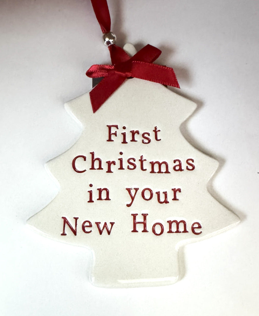 First Christmas in ... Our / Your ... New Home Christmas Decoration