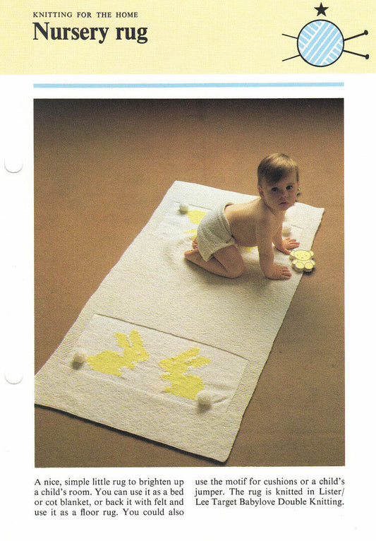 Vintage Hamlyn Knitting Patterns - Assorted Patterns For The Home