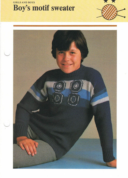 Vintage Hamlyn Knitting Patterns for Boys