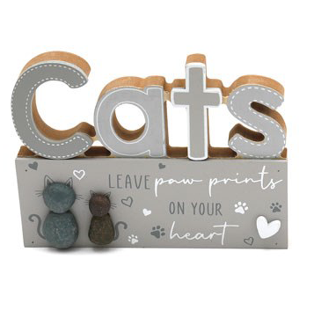 Dogs / Cats - Wooden Block Signs