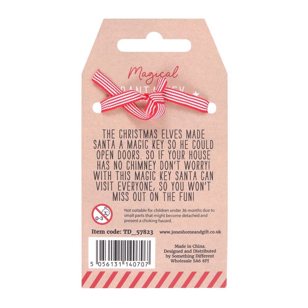 Santa's Magic Christmas Bell & Key Set