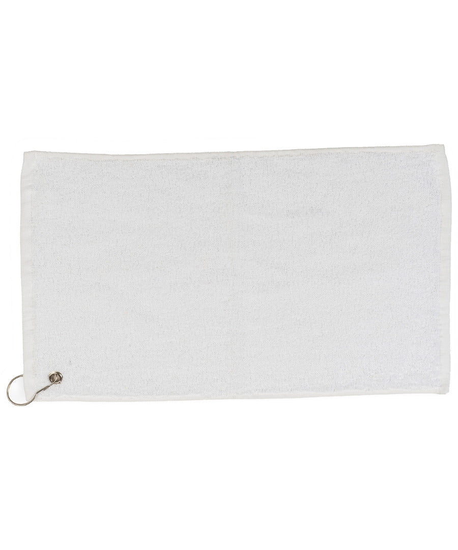 Personalised Luxury Golf Towel - Assorted Colours - Tees Design