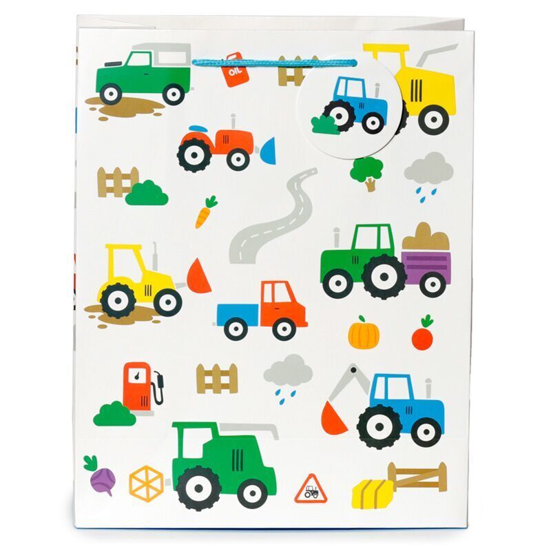 Little Tractors Gift Bag - Large