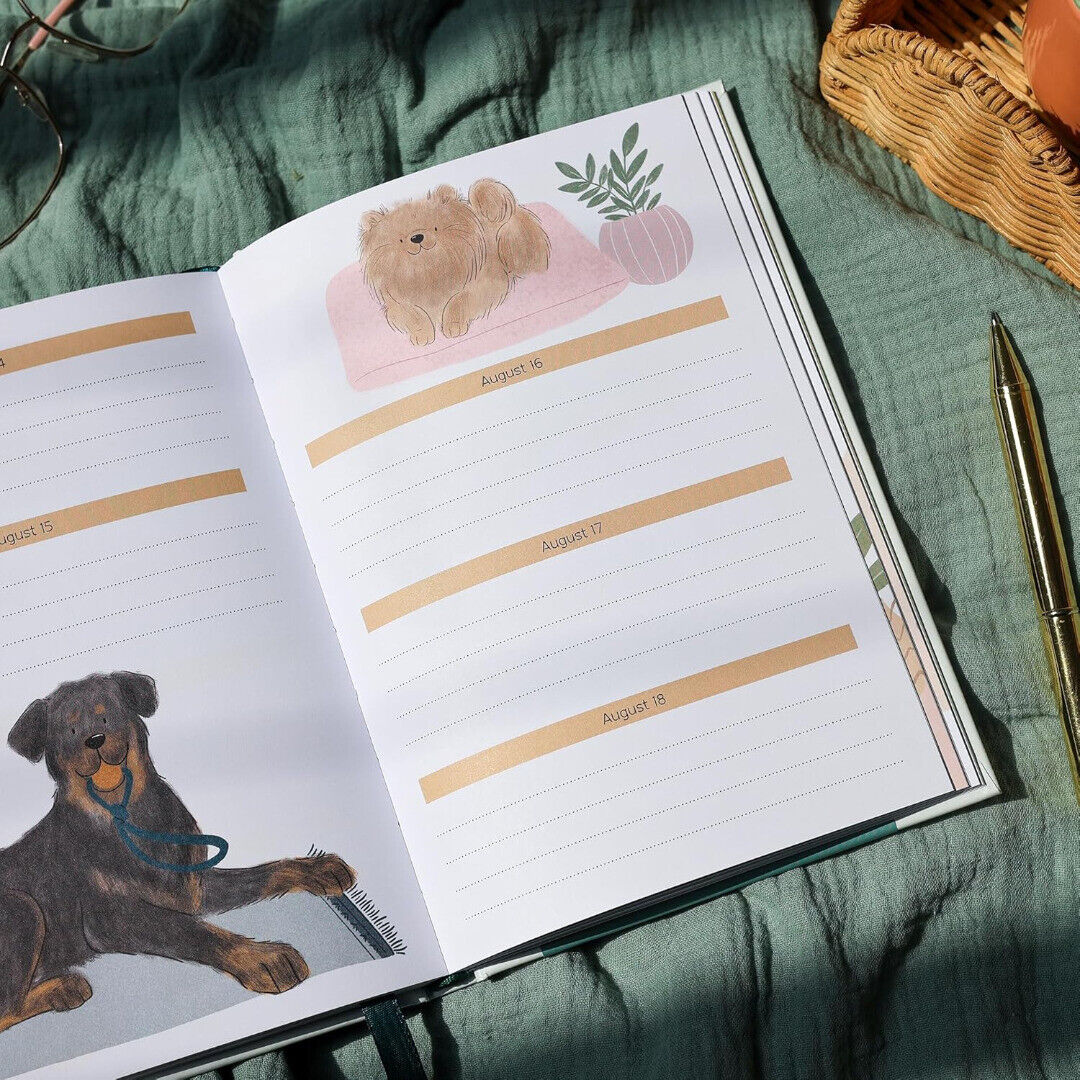 Perpetual Planner for Dog Lovers Hardback