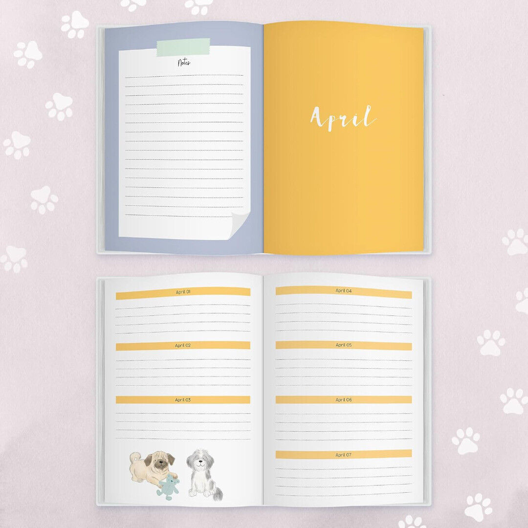 Perpetual Planner for Dog Lovers Hardback