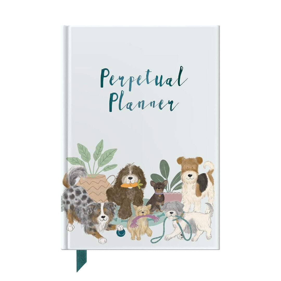 Perpetual Planner for Dog Lovers Hardback