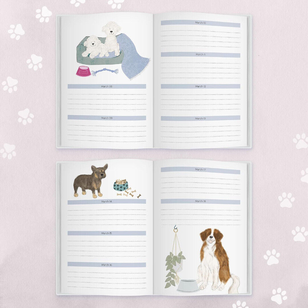 Perpetual Planner for Dog Lovers Hardback