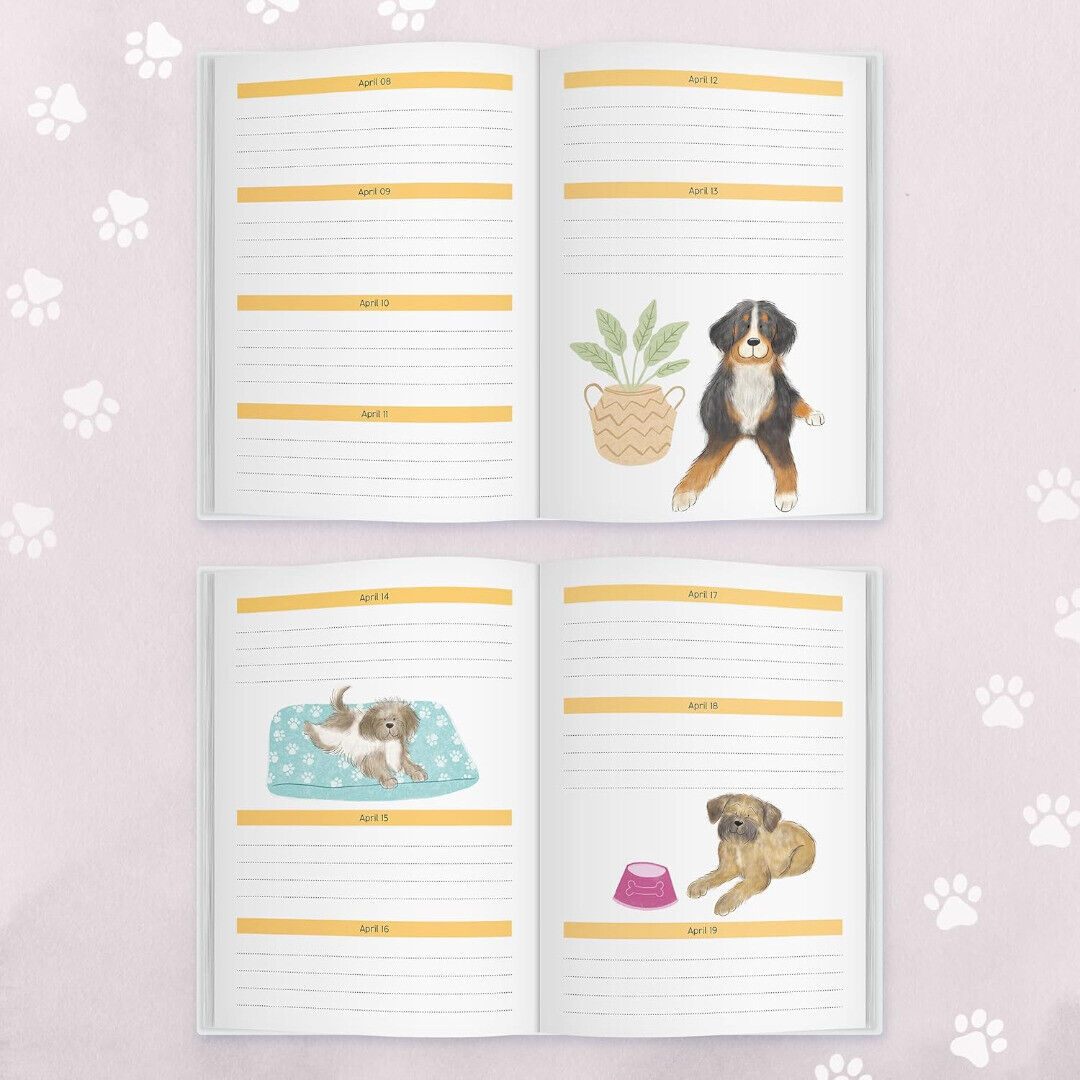 Perpetual Planner for Dog Lovers Hardback